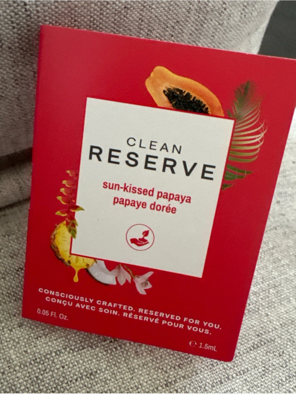 ✨ CLEAN RESERVE Sunkissed Papaya sample new